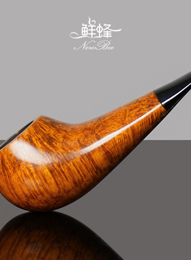 NewBee鲜蜂石楠木烟斗手工实木鸡腿斗老式传统男士过滤专用烟斗具