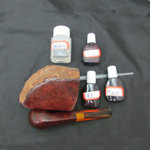 NewBee鲜蜂烟斗红色标准参考色染色套装红+黑红棕+黑+滴管+稀释剂