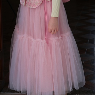 26.小鸡家原创‘春絮’轻盈纱裙蓬蓬裙