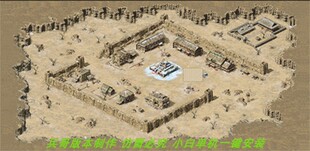 经典 复古土城地图雪之土城地砖地图传奇地图素材