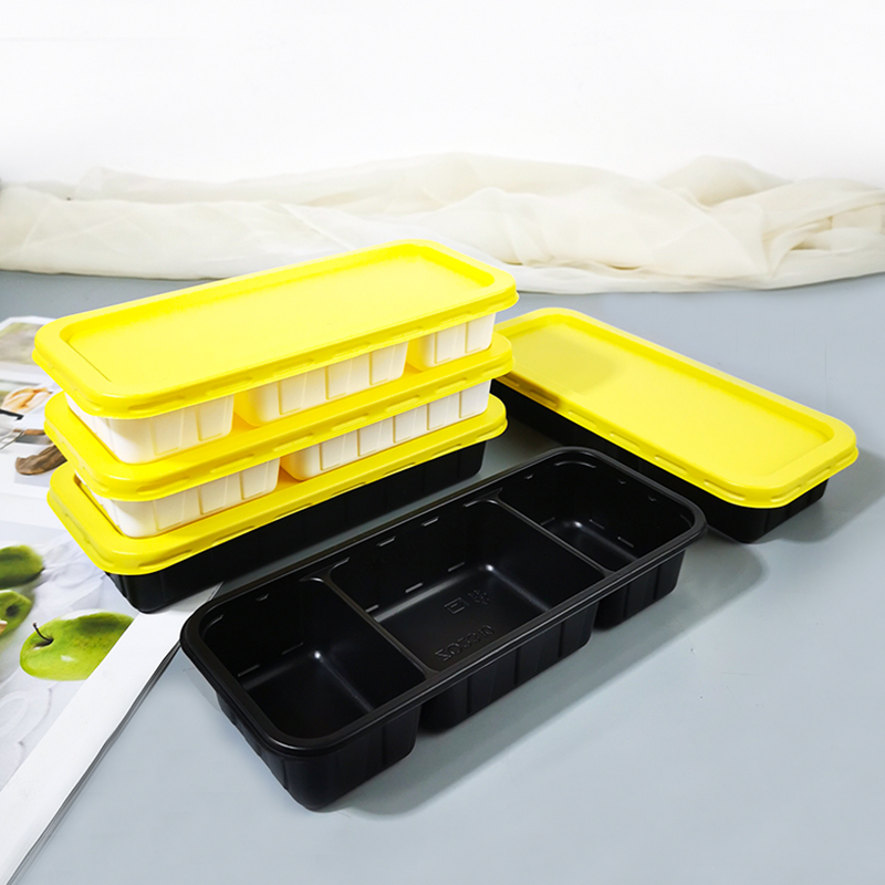 打包盒四格三格两格单格