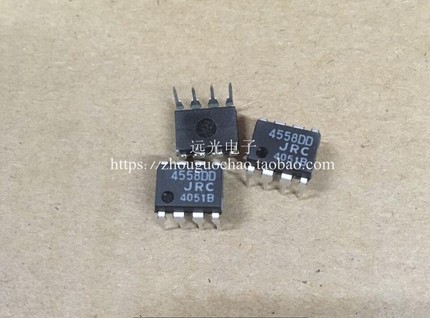 全新原装JRC NJM4558DD 4558DD DIP-8 直插 运算放大器 假一赔十