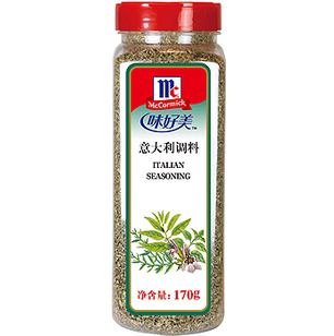 味好美 意大利调料 170克瓶装 西餐/烘焙调料