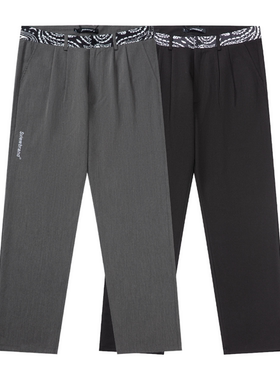 S.view 21A/W 原创腰果花元素西裤秋冬街头嘻哈宽松纯色休闲长裤