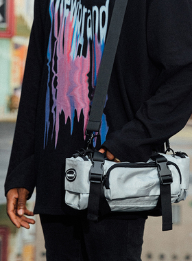 Sview联名TGF潮流街头原创胸包可拆卸单肩包多功能运动斜跨包男女