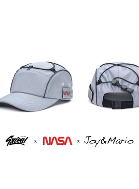 S.view 三方联名限量 全3M反光五片帽潮牌嘻哈可调节鸭舌帽运动