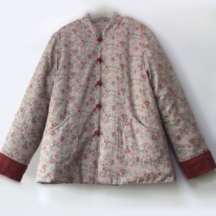 双层罩衣可拆卸内胆老式 新疆棉花棉袄脱里手工加厚脱胆棉衣家居服