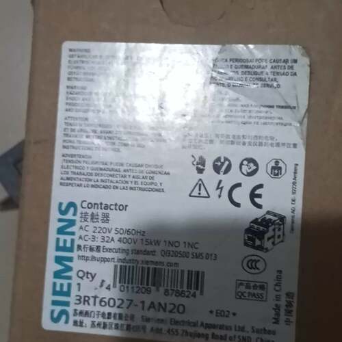 可维修西门子接触器，，3RT6027-1AN20.220V议价
