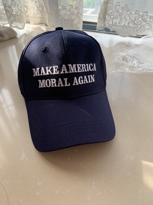 美单Make America Moral Again 拜登hat MAMA棒球帽子纯棉遮阳