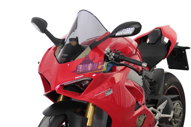 德国MRA 适用DUCATI杜卡迪V4/S/R 改装竞技加高风镜风挡挡风镜