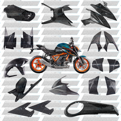 KTM1290改装碳纤维全车外壳合集