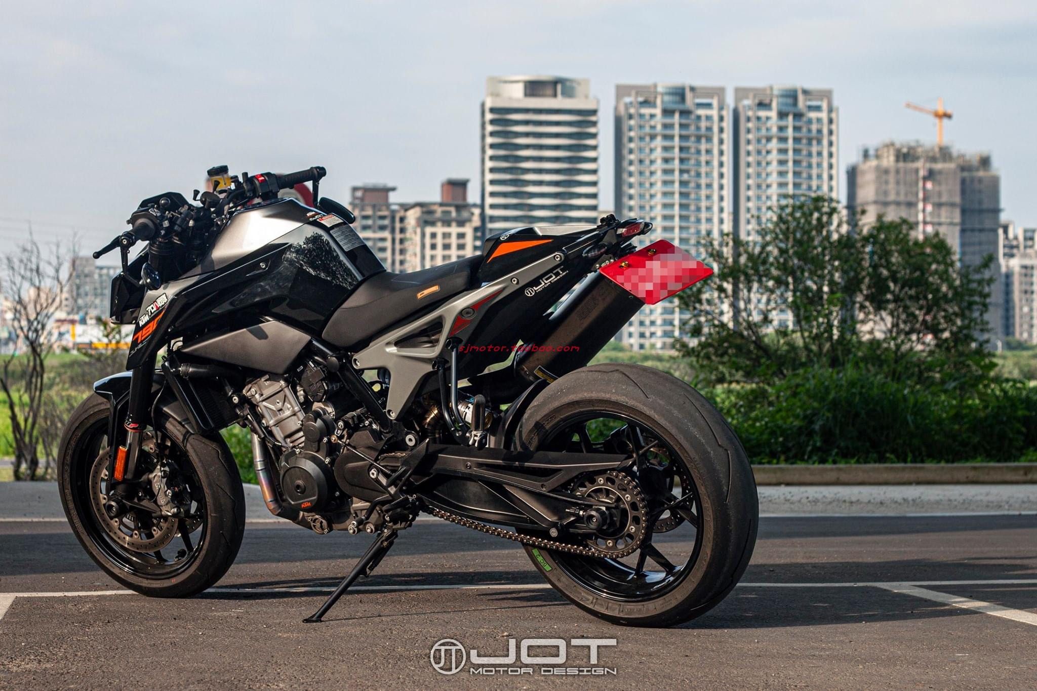 gears集亚 适用ktm790/duke890 改装前叉弹簧内管气瓶后减震避震