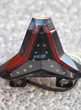 川崎忍者NINJA400 ZX4R 4RR ZX6R 改装导光尾灯一体转向灯总成