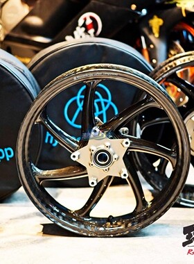 德国thyssenkrupp蒂森克虏伯 改装摩托车碳纤维轮毂轮圈轮框 HP4
