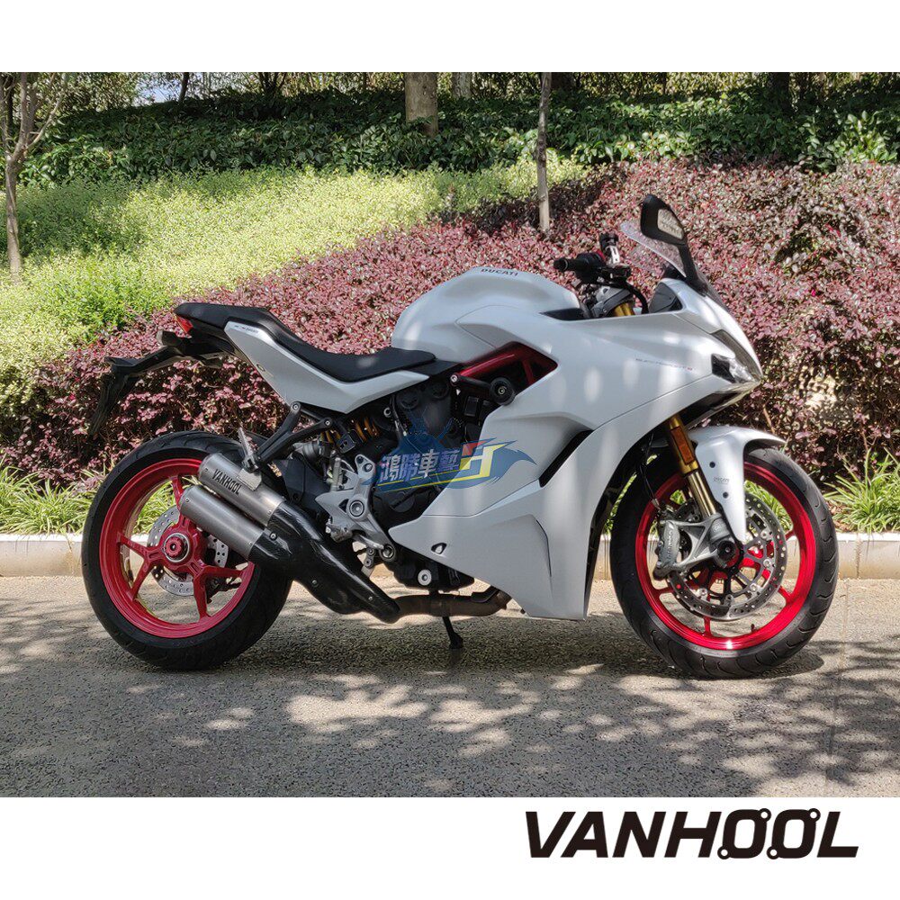 vanhool万虎排气管 杜卡迪super sport939鸰速改装钛合金尾排全段