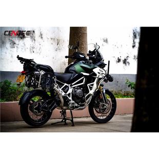 CENDE森德排气管 适用凯旋TIGER1200老虎 改装全段前中尾段钛合金