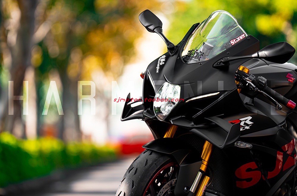 台湾harmonize 适用铃木gsxr1000r/大r 改装侧扰流定风翼风刀 hmn