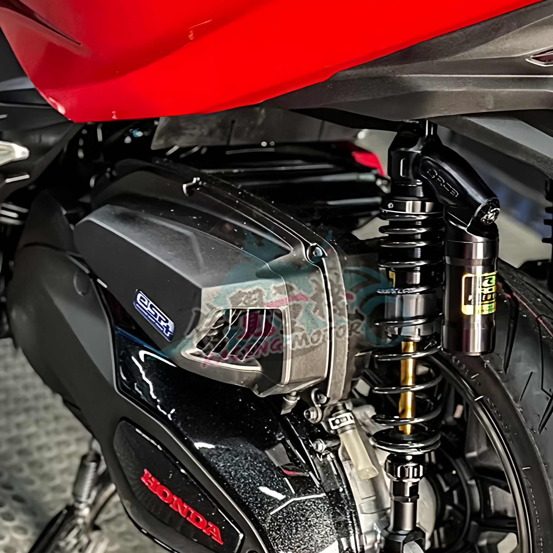 RCB 适用本田NSS佛沙350 ADV350 改装VD全可调气瓶后避震减震器