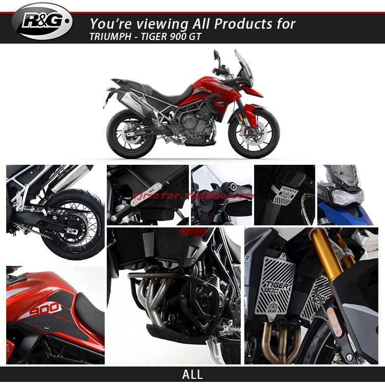 凯旋老虎900GT改装英国RG防摔杠