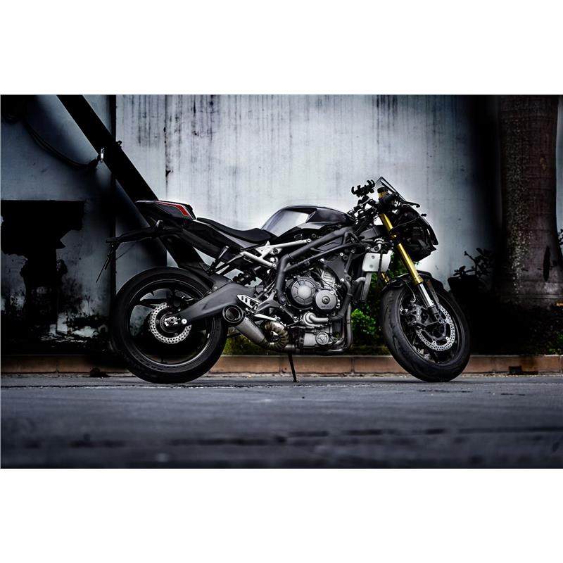 CENDE森德排气管 适用凯越450RR 改装钛合金阀门底排侧排全段尾段