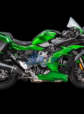 天蝎akrapovic KAWASAKI 川崎 NINJA H2 SX 改装钛合金尾段排气管