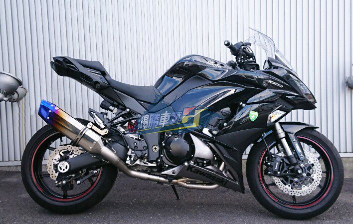 梦幻星trick star 适用川崎z1000/r/sx 改装钛合金竞技全段排气管
