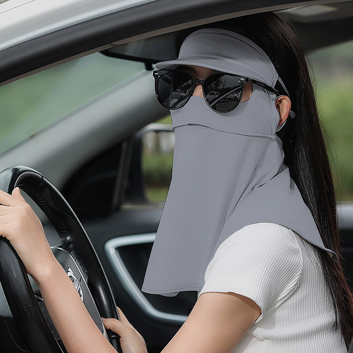 男女通用舒适时尚防晒护颈防晒