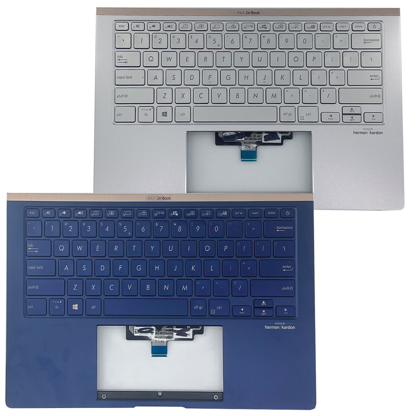 适用于华硕ZenBOOK UX434 UX434FL UX434FA U4600F 键盘 C壳 总成