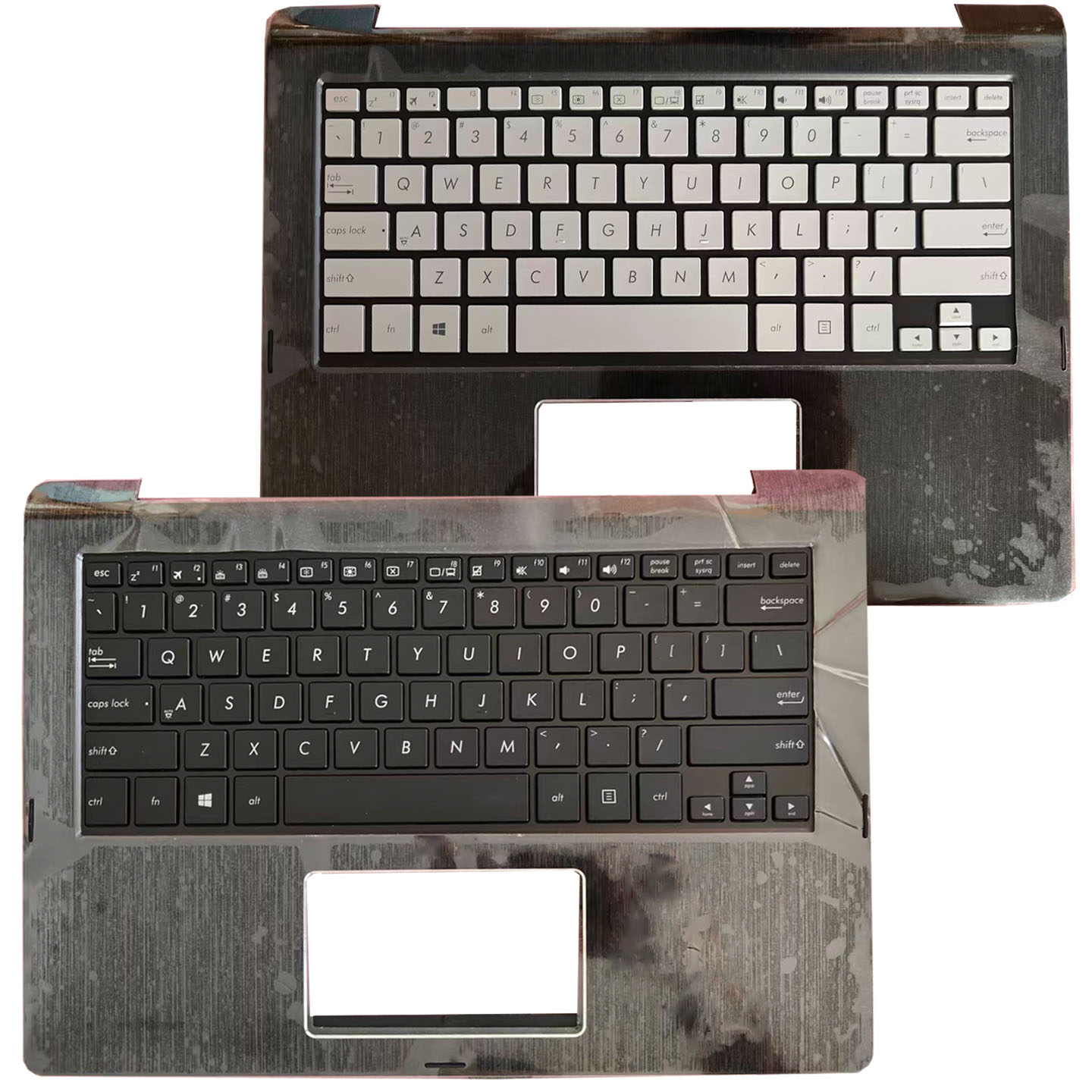 使用于ASUS/华硕 TP300UA/TP300U笔记本键盘带C壳一体总成 US文字