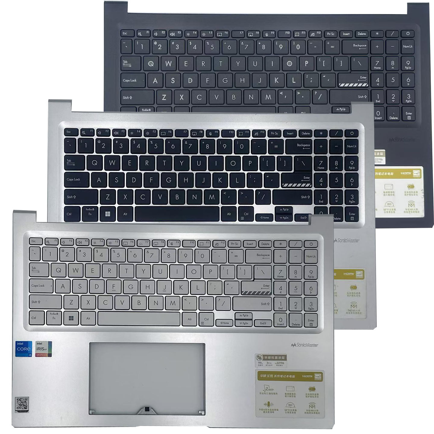 适用华硕无畏16 M1605 M1605YA X1605V M1605XA键盘带C壳掌托总成
