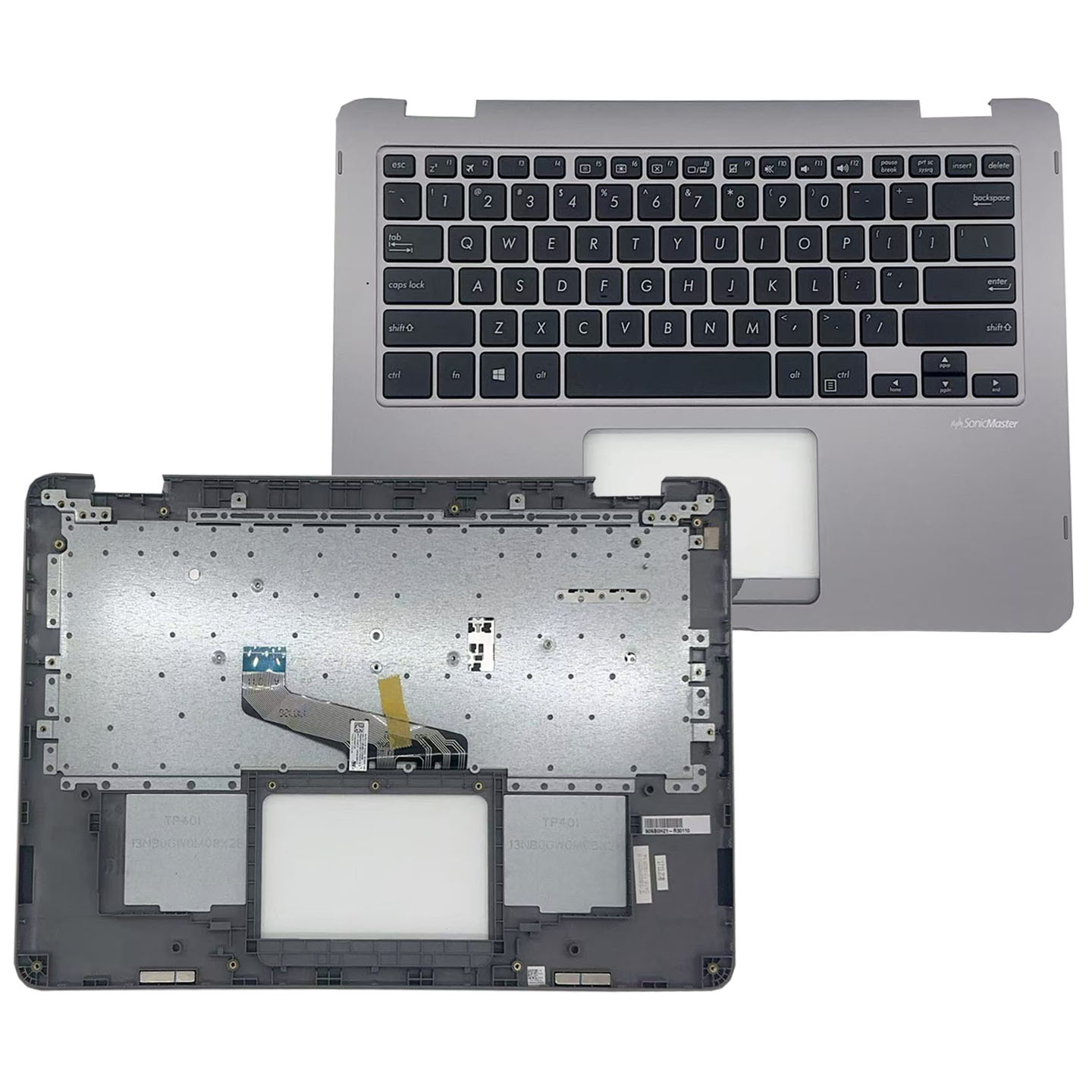 使用于ASUS/ 华硕 TP401NC/MA/TP401C 笔记本 键盘带C壳一体 总成