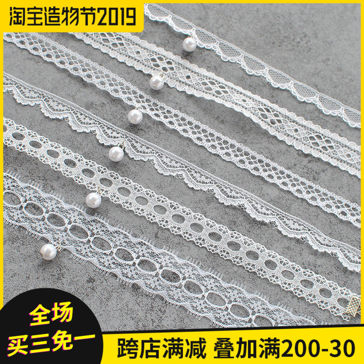 白色蕾丝控！原创手工珍珠锁骨链女简约短款颈带项圈项链脖子饰品在类目 饰品/流行首饰/时尚饰品新, 项链中 - 来自Buy2taobao.com提供专业的淘宝代购服务