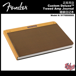 Fender Custom Deluxe Tweed Amp正版日记本 笔记本 音箱 周边