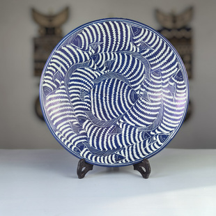 肯尼亚进口 天然皂石盘 手工打磨制作