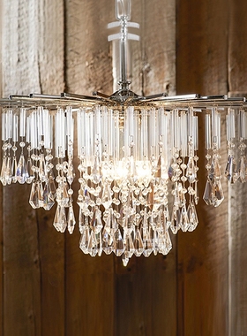 SY浪漫轻奢缤纷水晶吊灯欧法式设计师款大气卧室书房间餐厅客厅灯