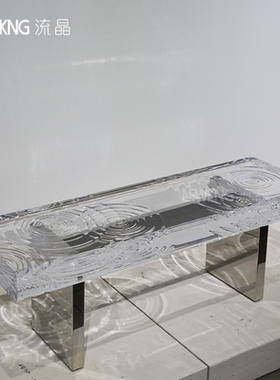 流晶长凳树叶羽毛花瓣样板房会所