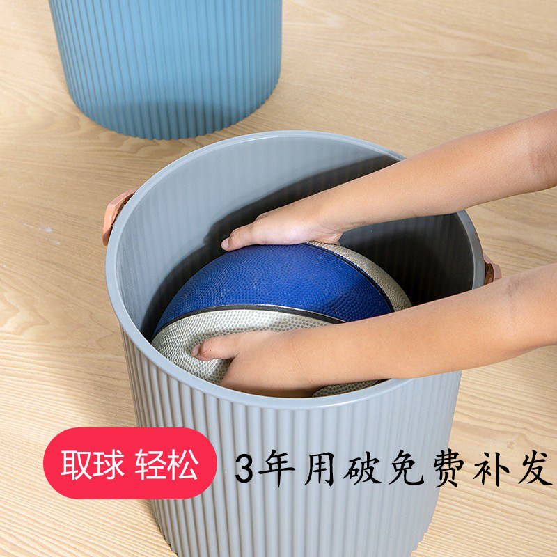 幼儿园加厚4号5号篮球水桶凳带盖可坐收纳桶桶手提钓鱼桶储物桶