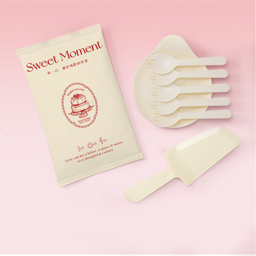 一次性生日蛋糕刀叉盘子餐具套装