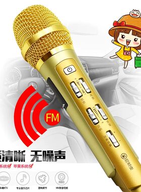 hifier/屁颠虫 MC-101车载KTV汽车K歌动圈麦克风手机话筒