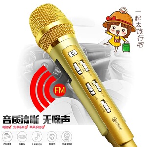 hifier/屁颠虫 MC-101车载KTV汽车K歌动圈麦克风手机话筒