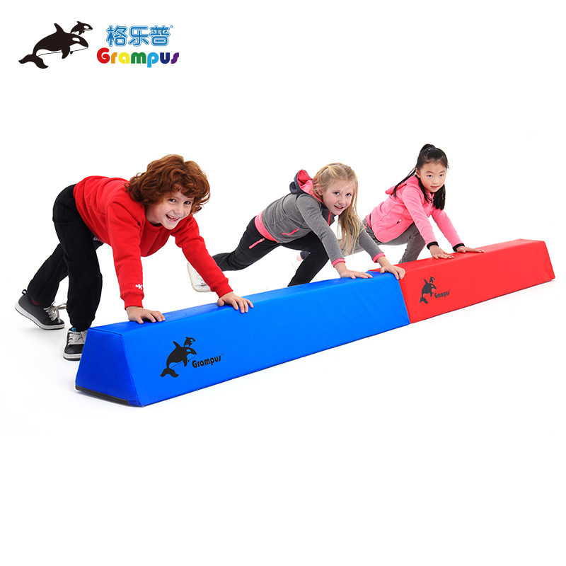 格乐普平衡木幼儿园早教感统训练器材前庭障碍游戏软体独木桥玩具