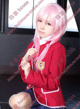 cosplay假发 V家 千本樱巡音花魁 粉色万用收脸长直发 动漫游戏