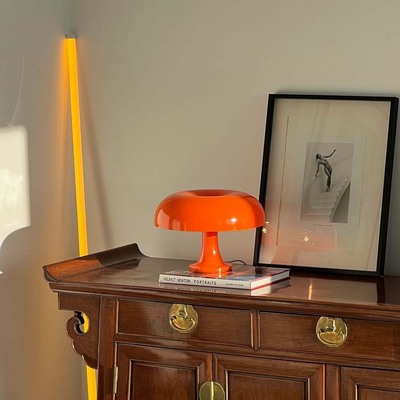 Artemide/阿特米德Nessino蘑菇台灯客厅卧室创意摆件新家乔迁礼物