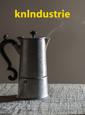 意大利进口Knindustrie咖啡摩卡壶复古煮咖啡壶280ml乔迁礼物装饰