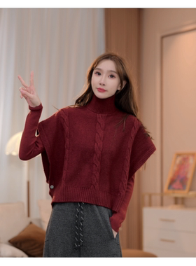 【新款上新】马克华菲女装加厚针织衫两件套百搭保暖jcc