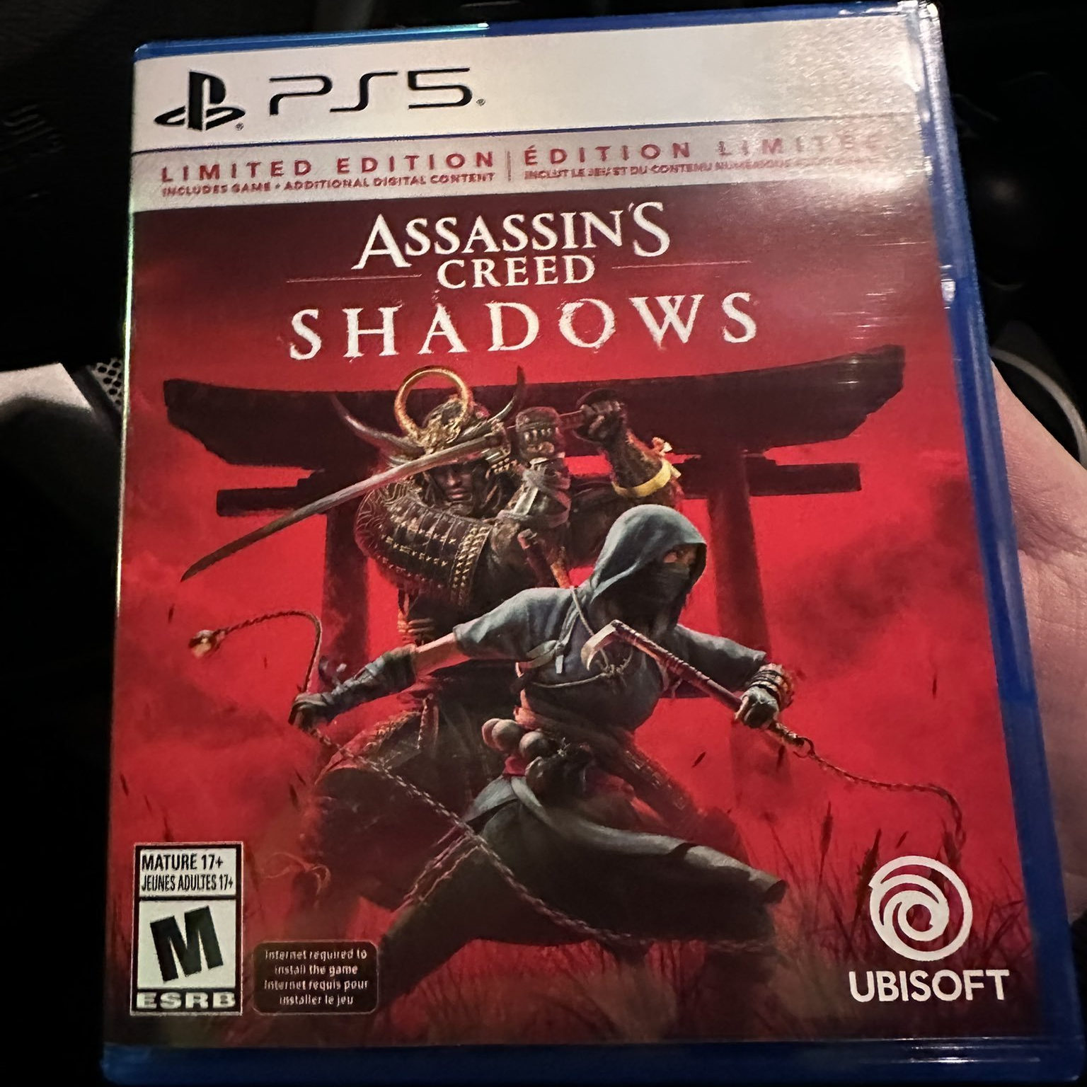 刺客信条影 正版PS4PS5游戏（国行送备份盘）中文单机