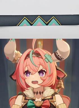 原神瓦雷莎cos头带面具英雄头饰Varesa道具