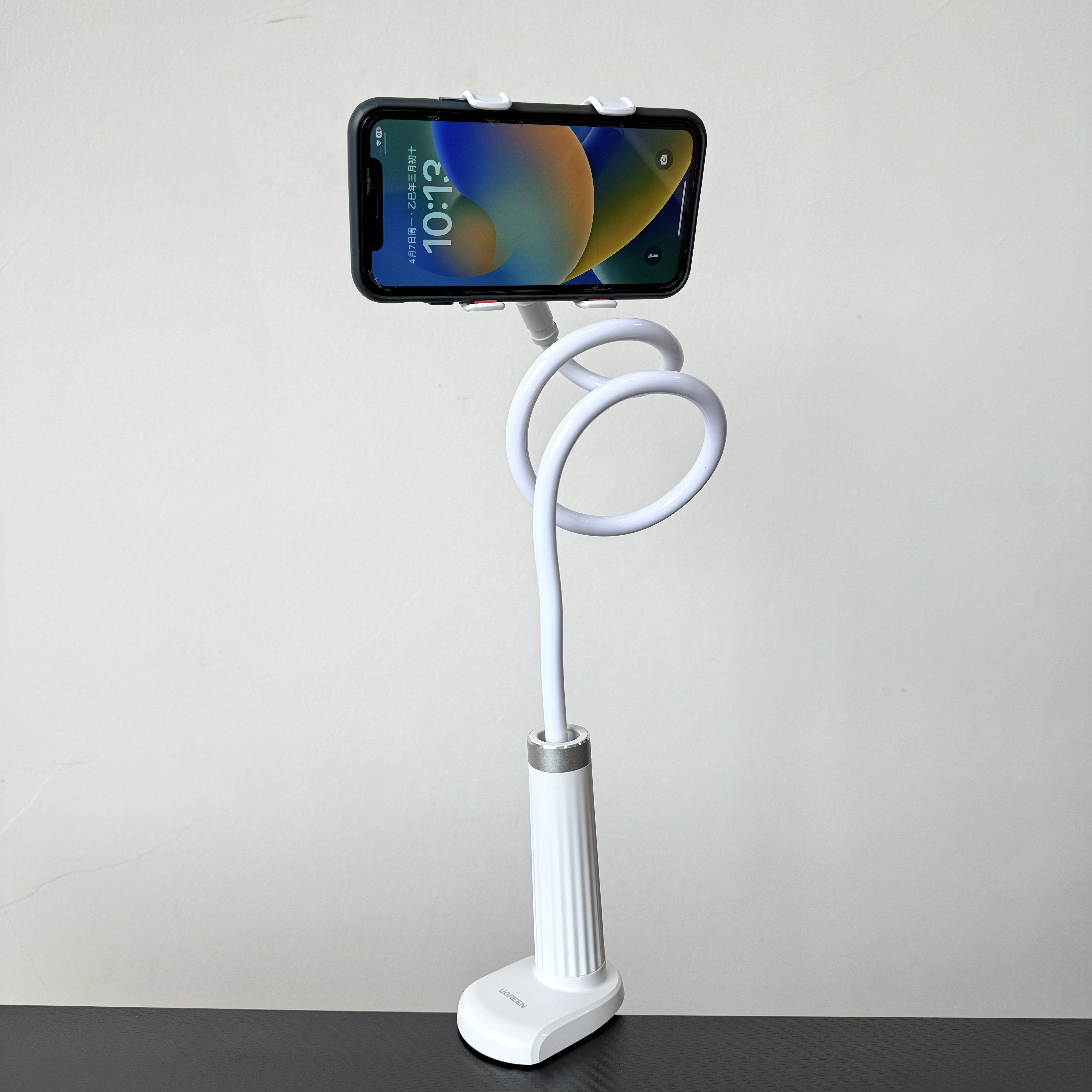 懒人救星!稳如泰山！床头多功能手机夹任意弯曲支撑架通用款支架