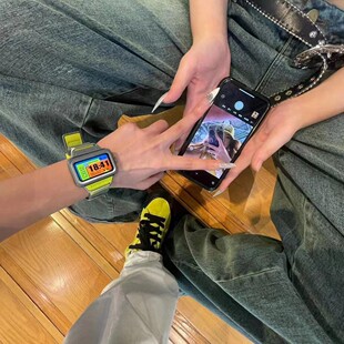 潮酷智能蓝牙运动手表心率监测老爹 男女时尚 颜值爆表 原799元