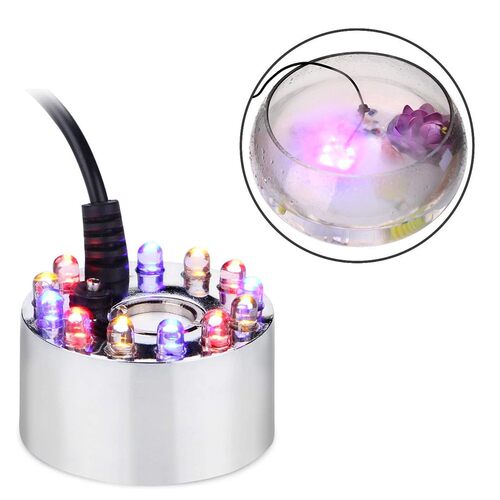 小型流水假山家用盆景雾化加湿器